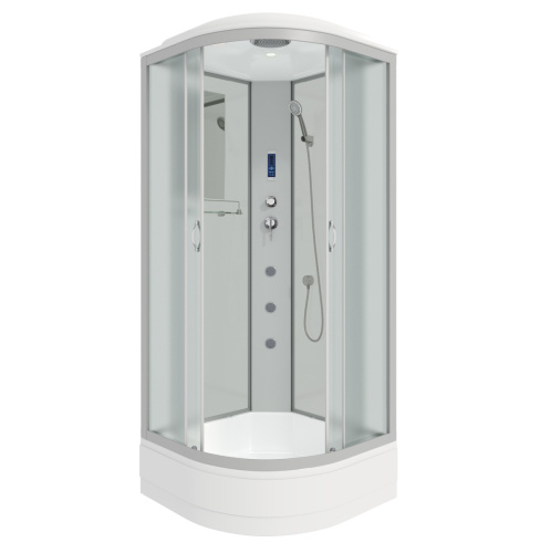 Душевая кабина Niagara Classic 33011424F 90х90 четверть круга с крышей ориентация универсальная